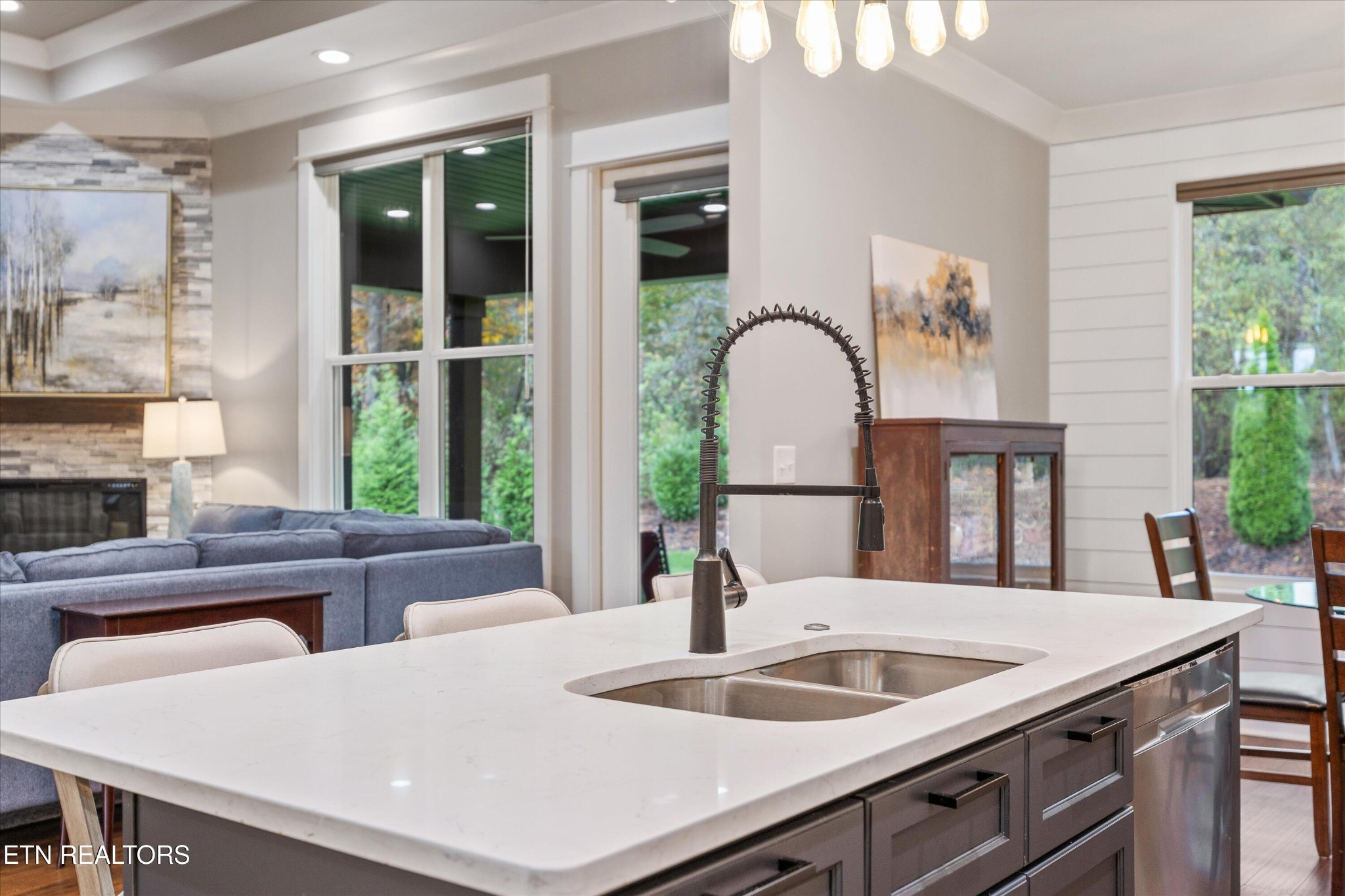 364 Mingo Way Loudon, TN 37774 - Photo 7 of 55 a kitchen with a sink and a large window