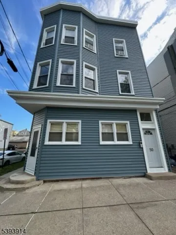 a front view of a building