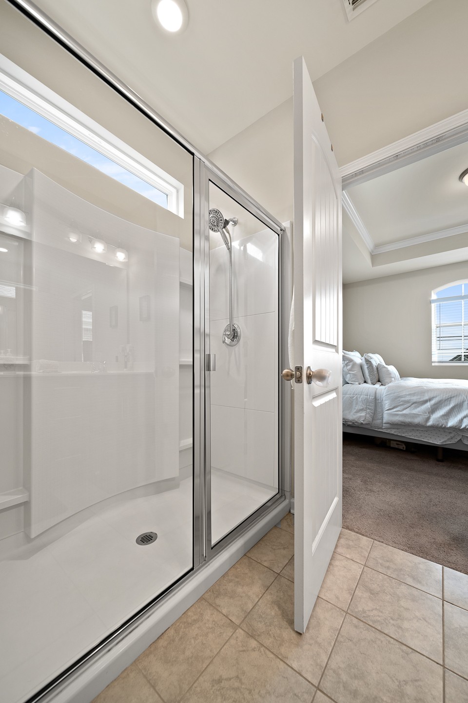 3725 Hoggett Ford Road Hermitage, TN 37076 - Photo 13 of 22 a en suite bathroom with a shower and a glass door