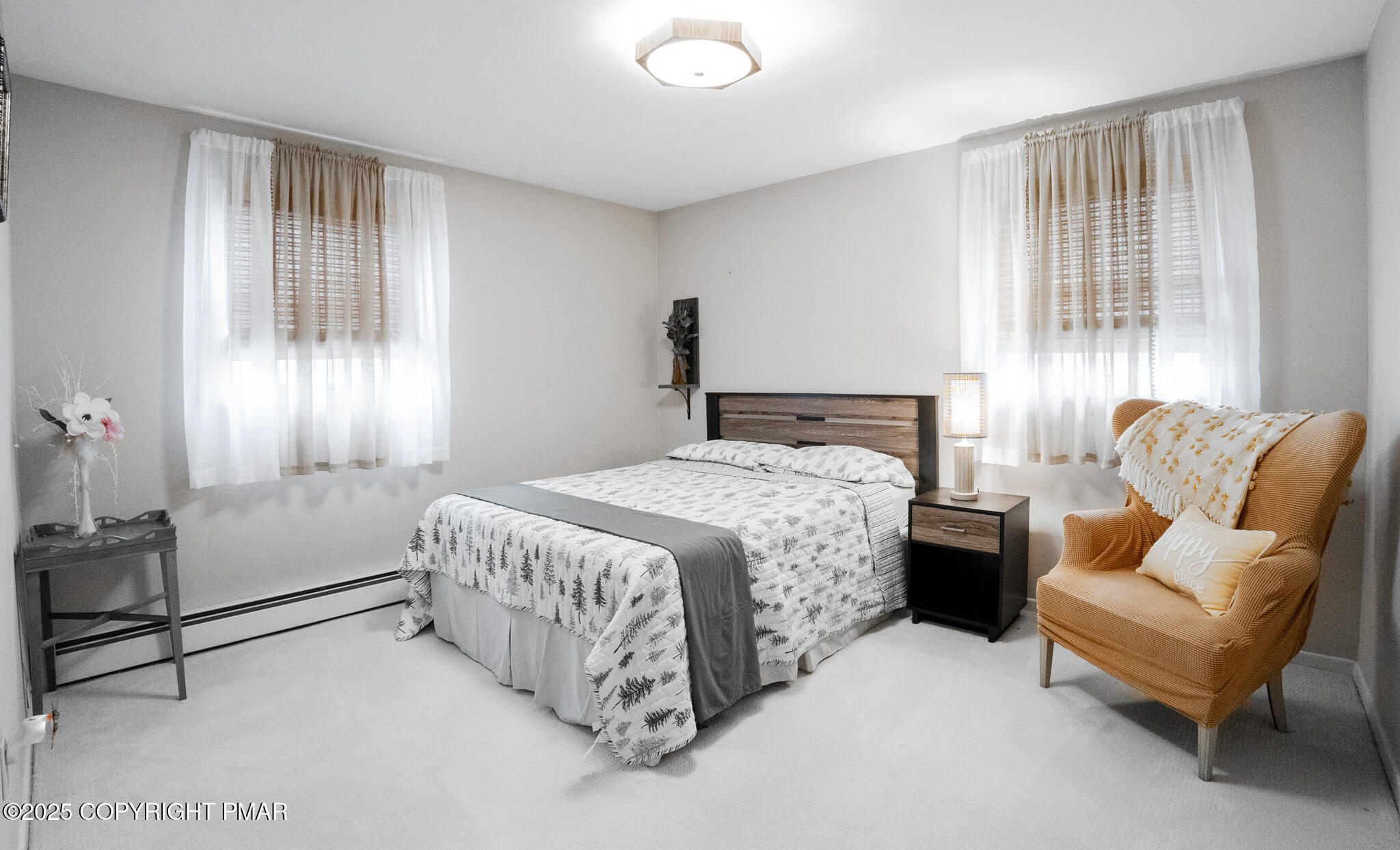 3118 Ogontz Drive Pocono Lake, PA 18347 - Photo 38 of 66 a bedroom with a bed and a couch