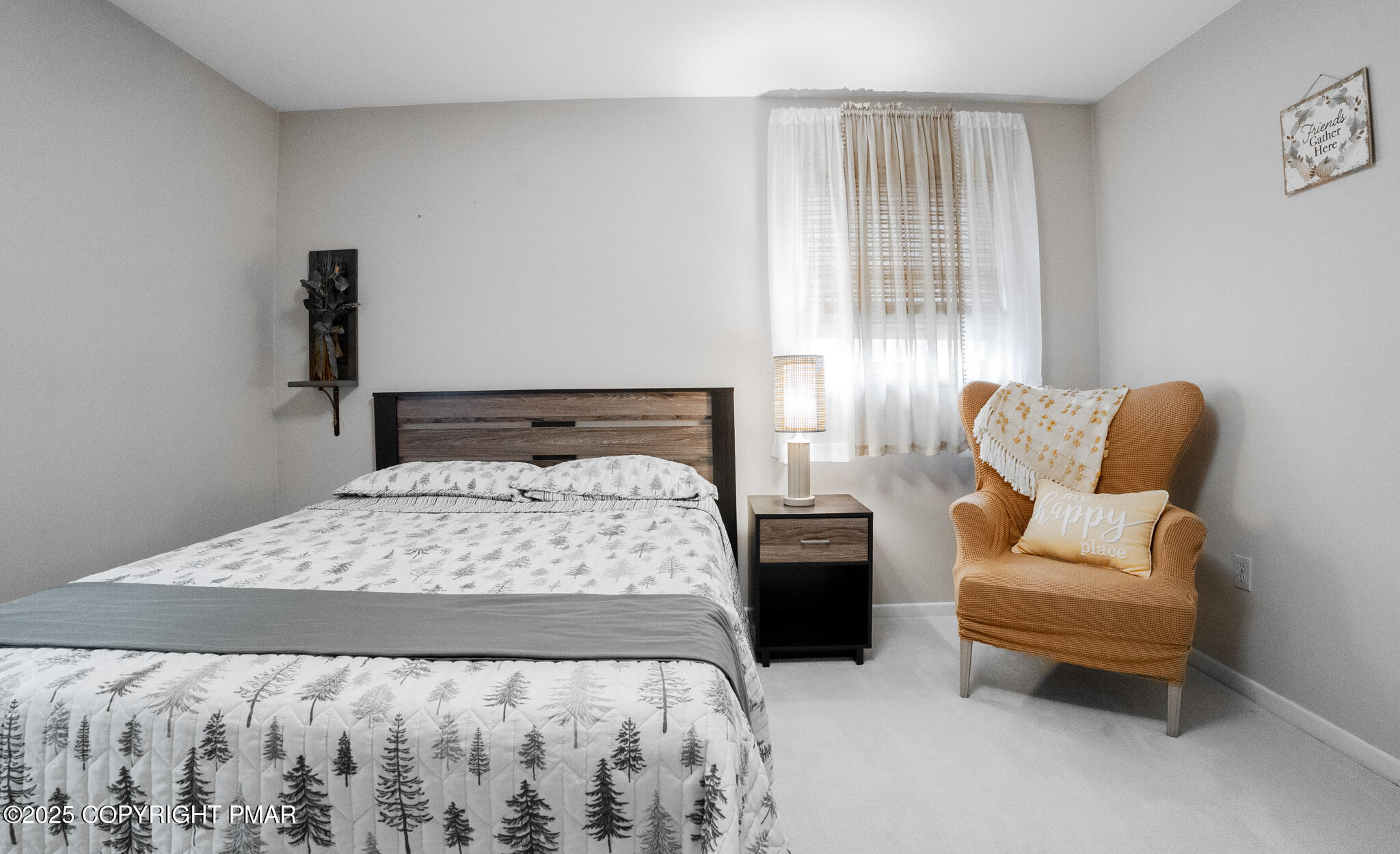 3118 Ogontz Drive Pocono Lake, PA 18347 - Photo 39 of 66 a bedroom with a bed and a couch