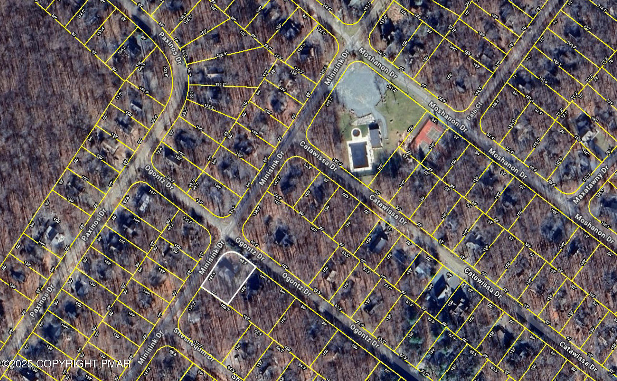 3118 Ogontz Drive Pocono Lake, PA 18347 - Photo 63 of 66 Parcel Lot View