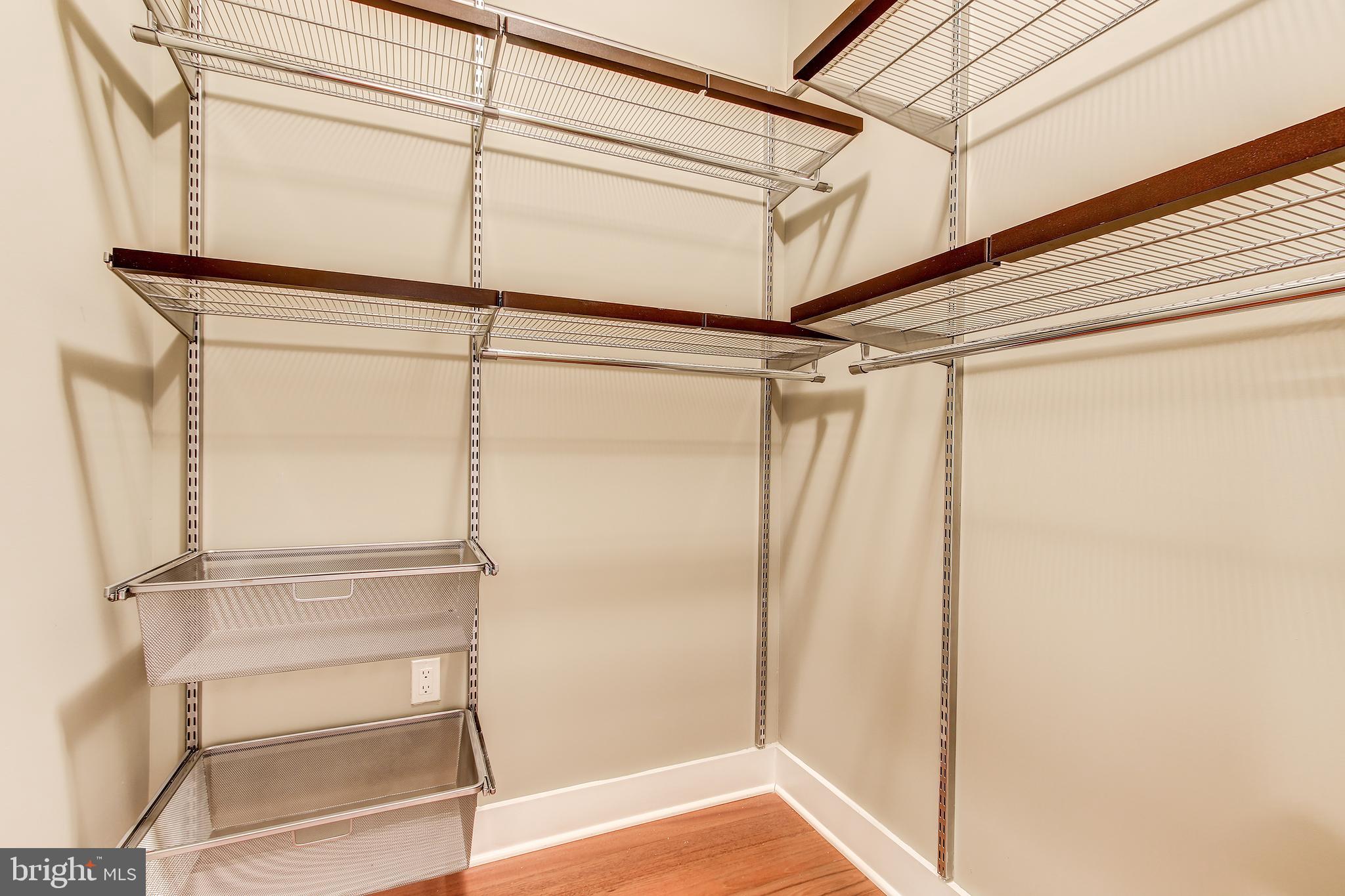 762 Park Road Northwest, Unit 4 Washington, DC 20010 - Photo 29 of 43 Spacious Owners Walk-in Closet w Custom Organizers