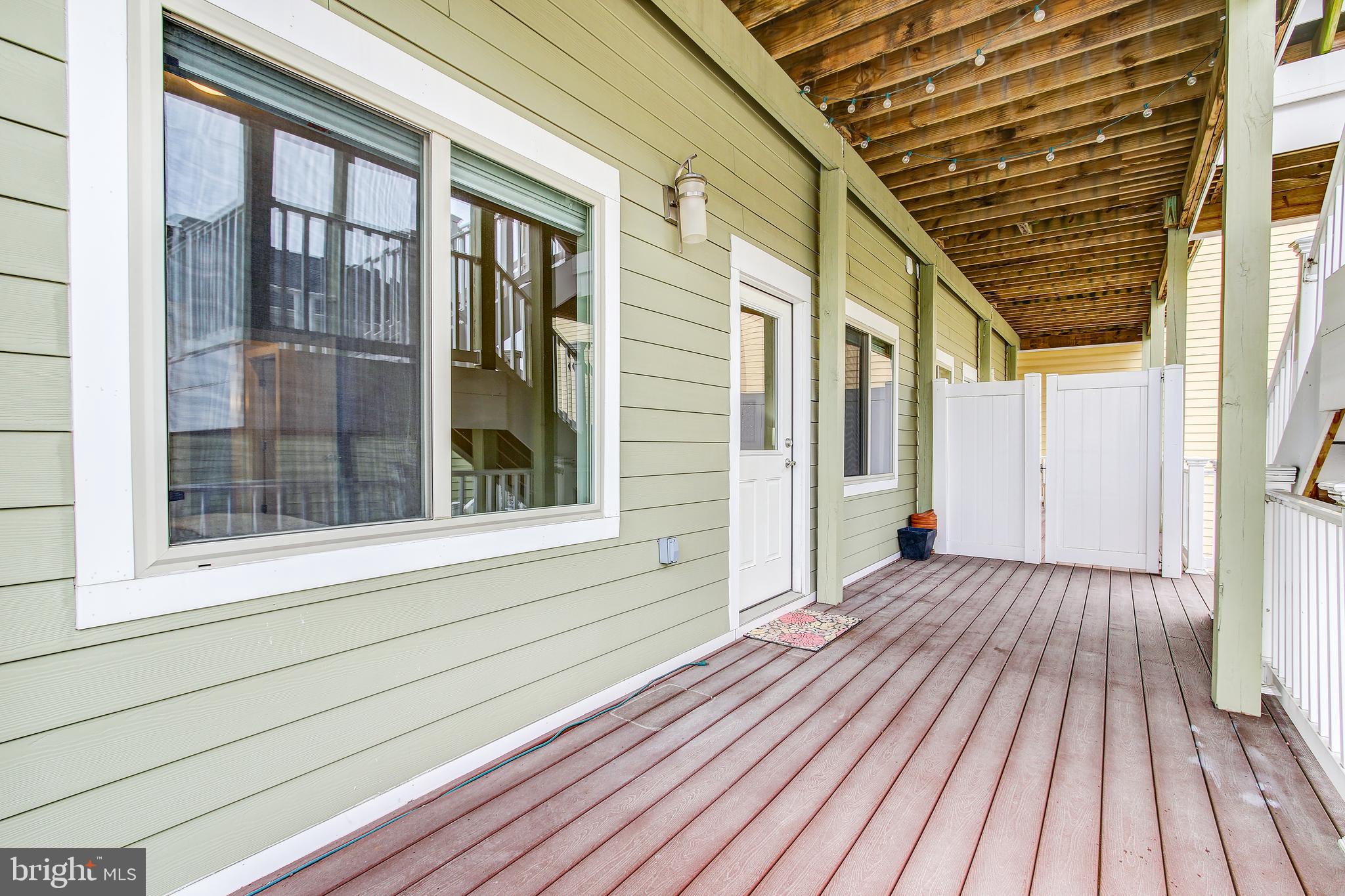 762 Park Road Northwest, Unit 4 Washington, DC 20010 - Photo 36 of 43 Rear Deck for Entertaining