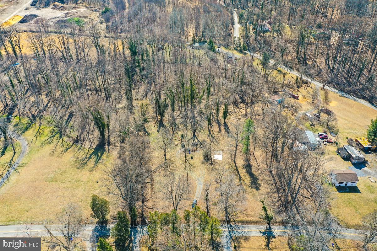 a view of yard with green space