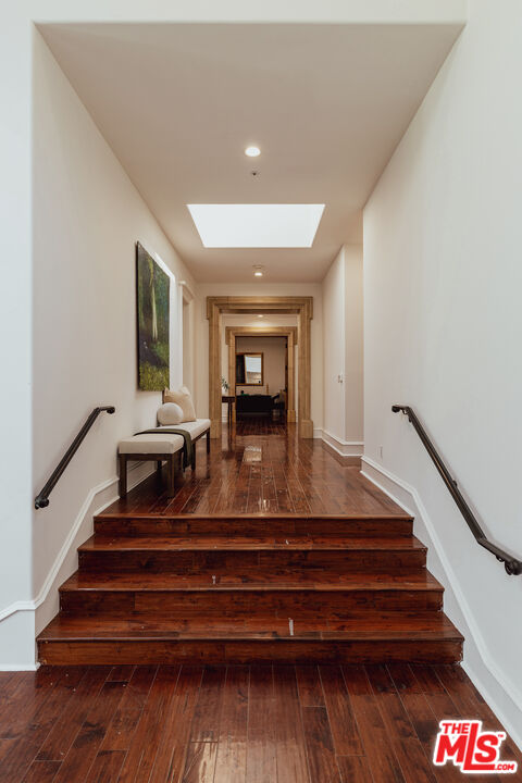 3364 Clerendon Road Beverly Hills, CA 90210 - Photo 23 of 33 a view of entryway and hall with wooden floor
