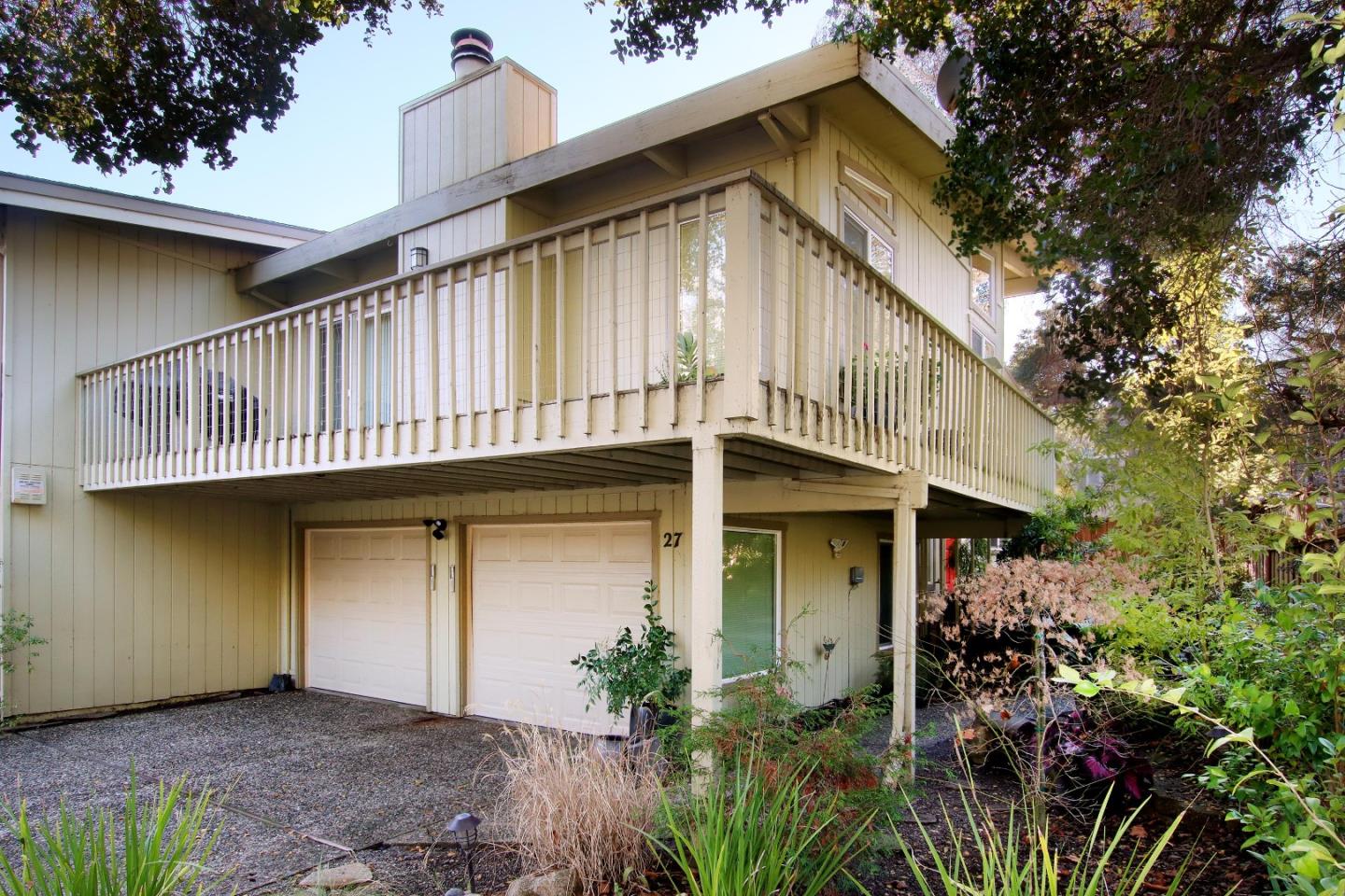 27 Erba Lane Scotts Valley, CA 95066 - Photo 2 of 30 a front view of a house with balcony