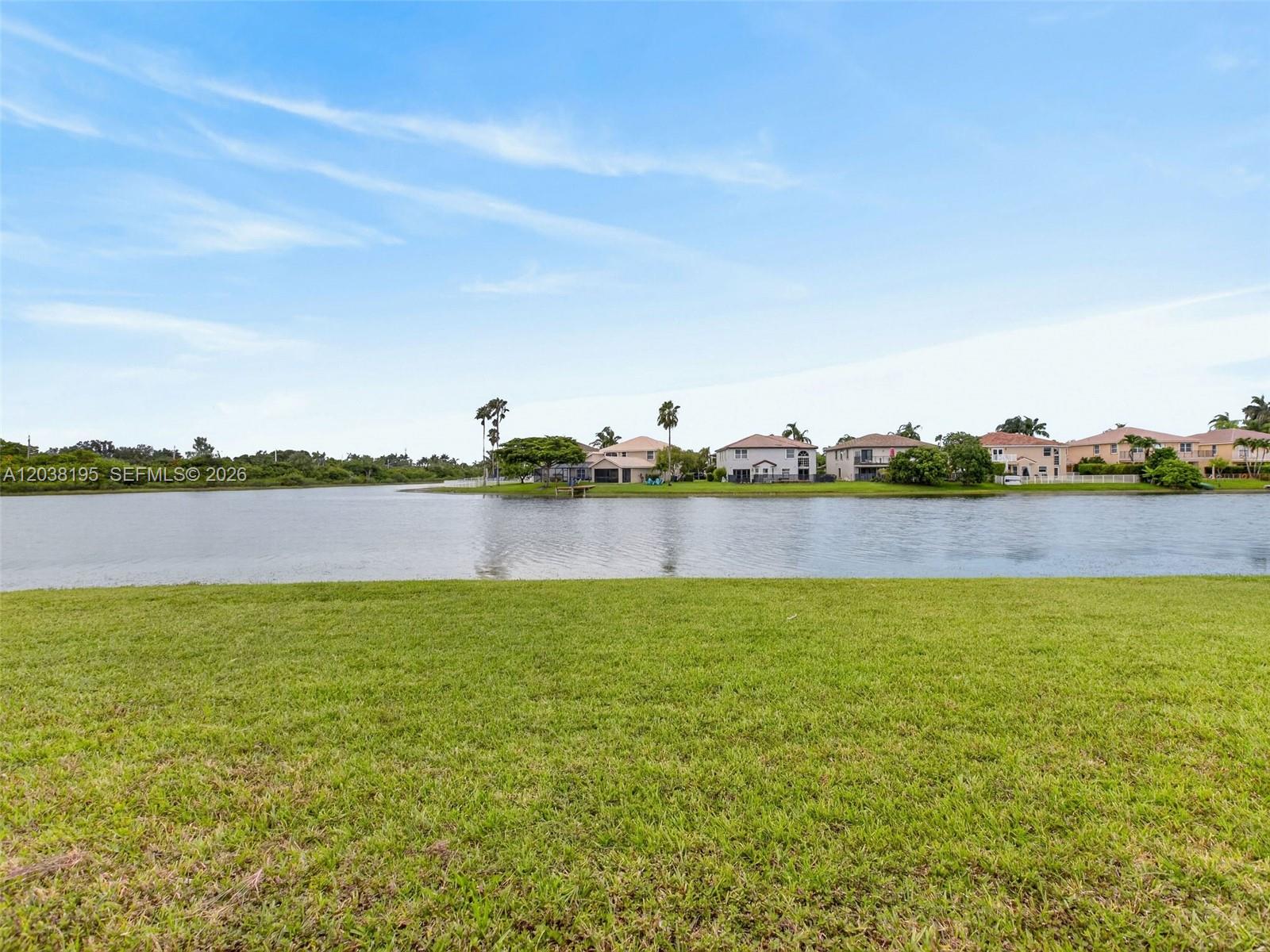 18271 Southwest 25th Street Miramar, FL 33029 - Photo 2 of 62 Gorgeous water view from your backyard, ideal to relax after a long day.