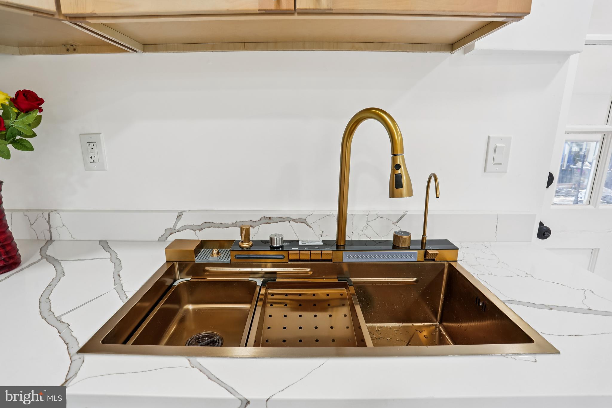 717 Ludlow Street Takoma Park, MD 20912 - Photo 11 of 68 a close view of sink and a microwave