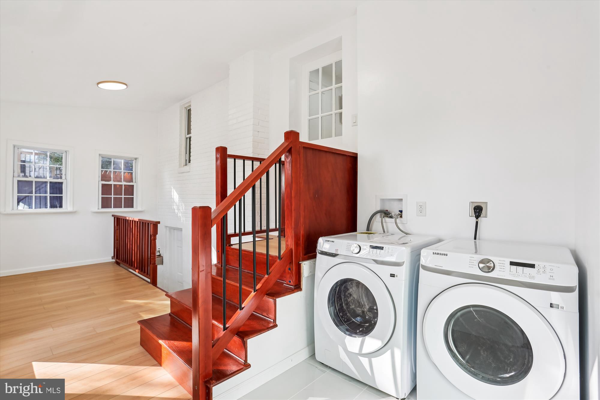 717 Ludlow Street Takoma Park, MD 20912 - Photo 28 of 68 a utility room with dryer and washer