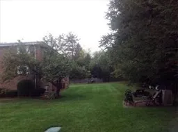 a view of a outdoor space and a yard