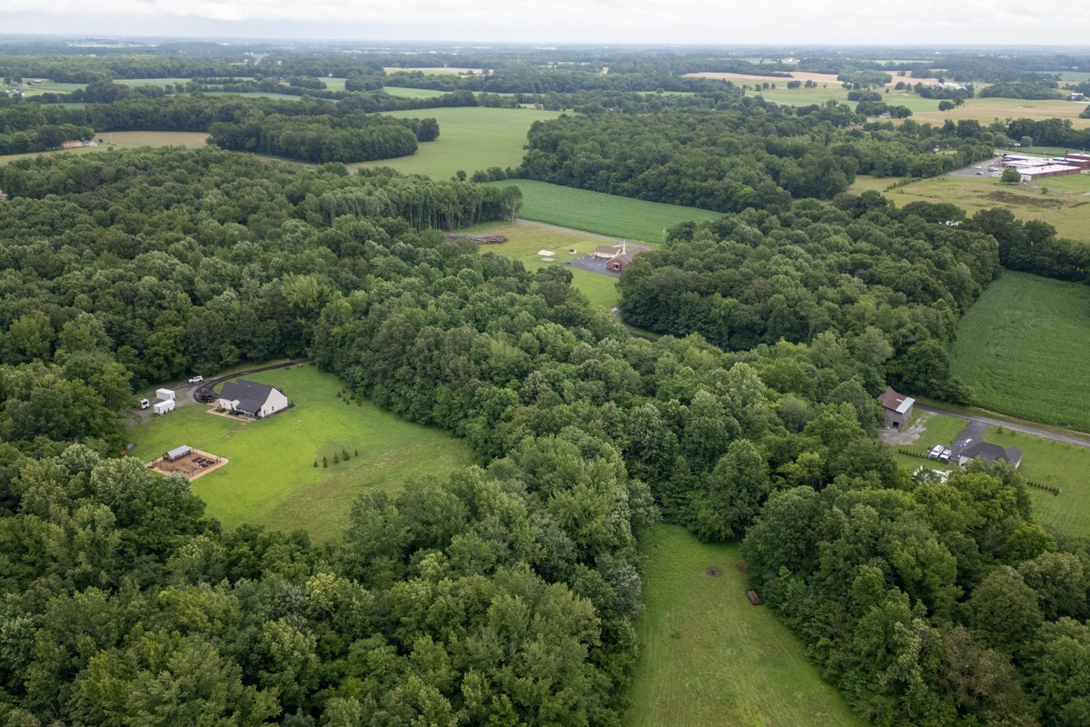 4486 Beards Chapel Road Springfield, TN 37172 - Photo 54 of 54 an aerial view of residential houses with outdoor space and trees