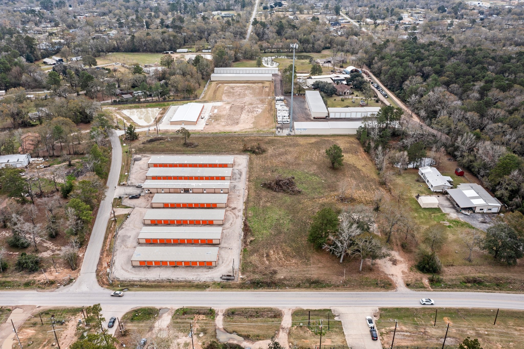 a view of a balcony with a bench