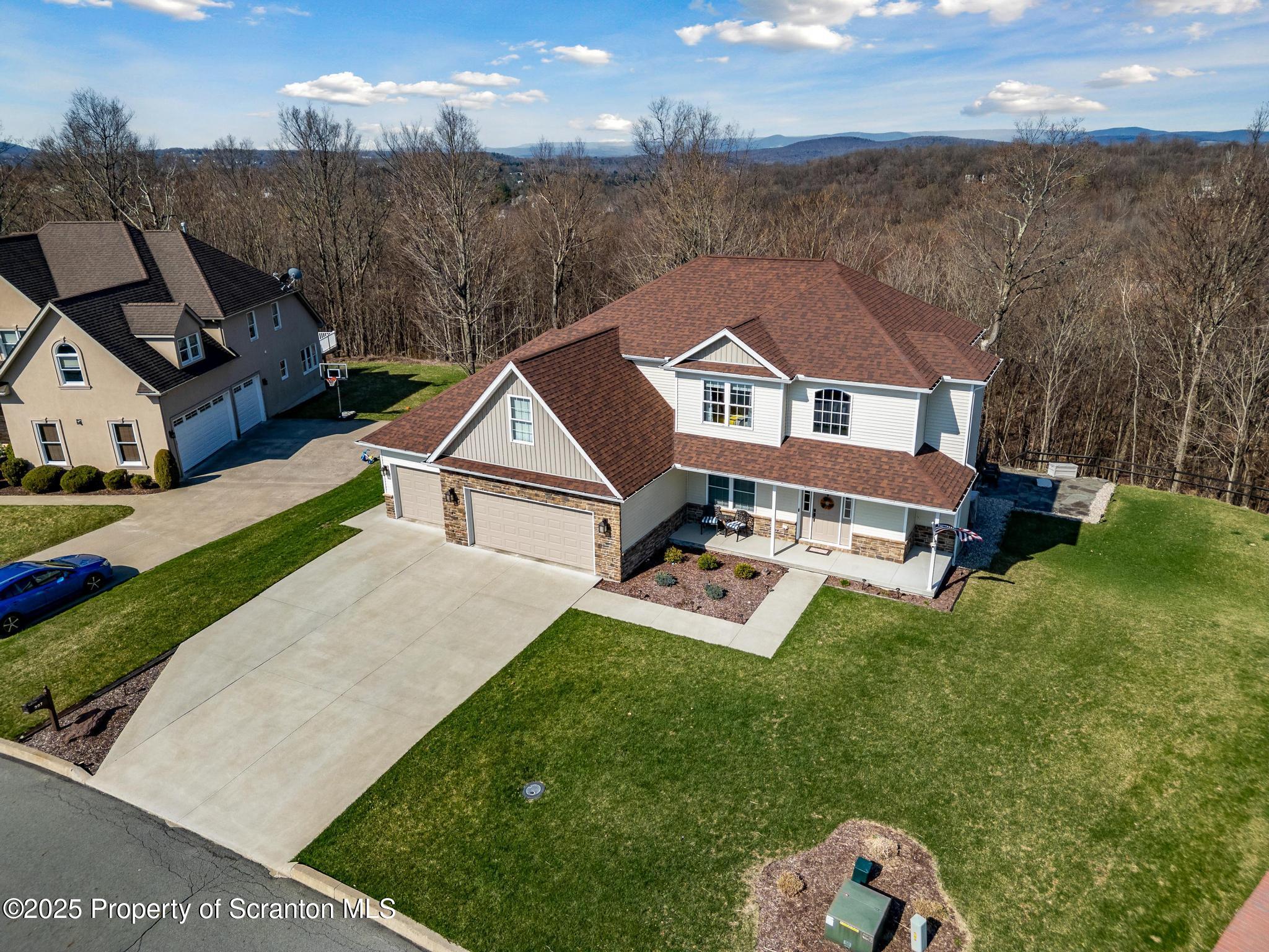 207 Carpenter Hill Road Clarks Summit, PA 18411 - Photo 47 of 54 aerial
