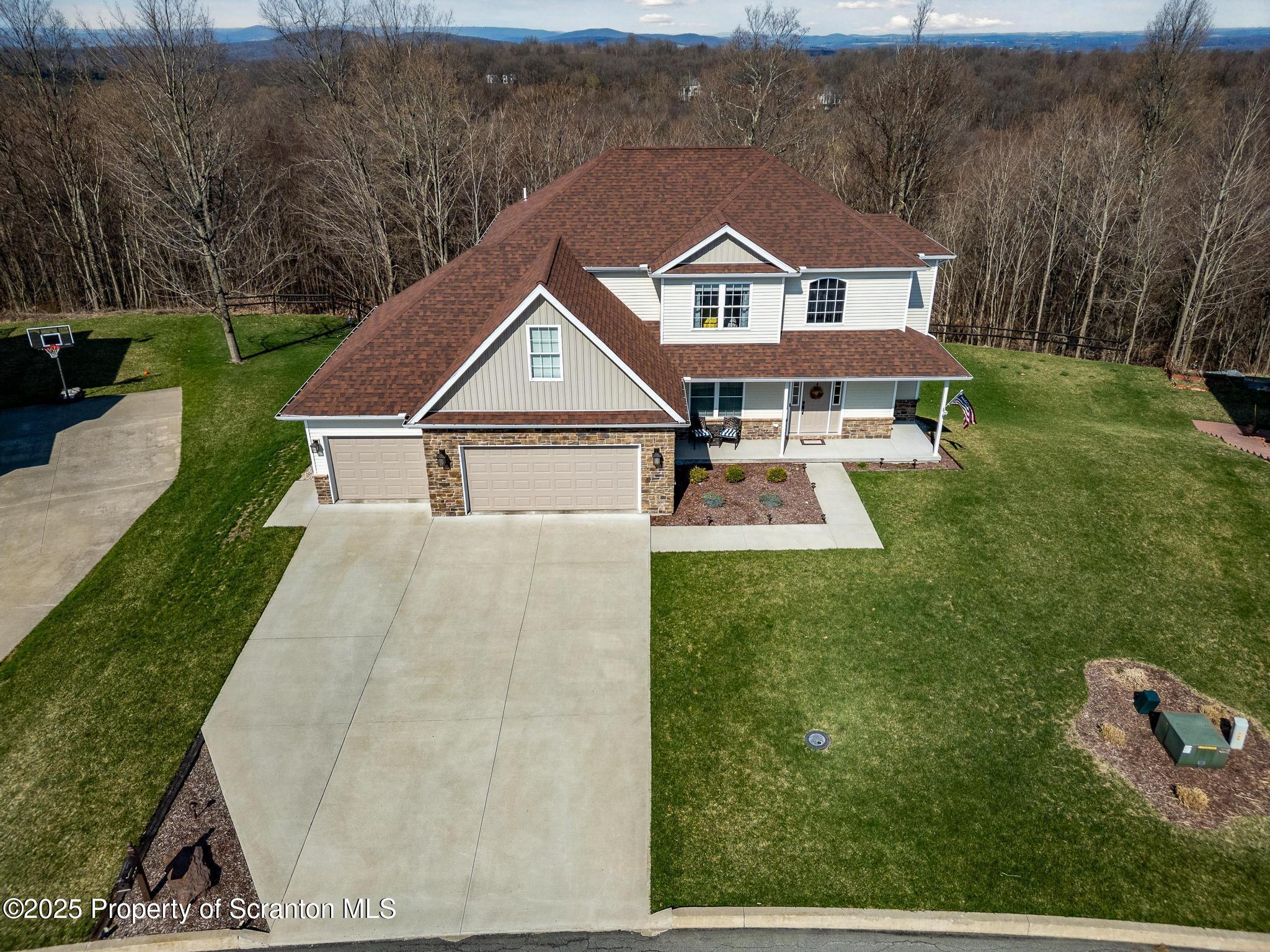 207 Carpenter Hill Road Clarks Summit, PA 18411 - Photo 53 of 54 aerial