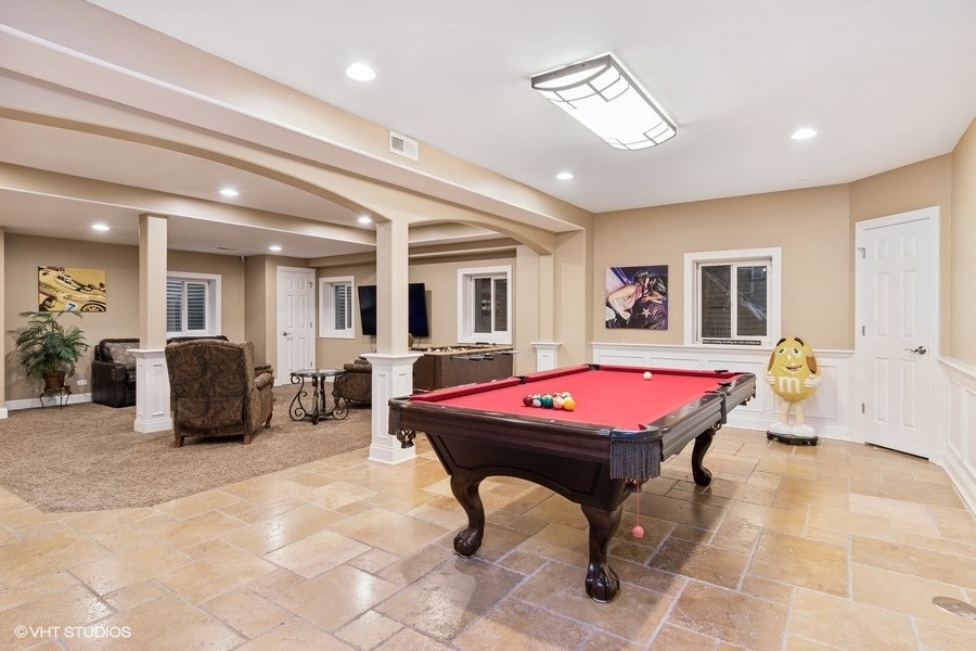 3179 Kingbird Lane Naperville, IL 60564 - Photo 43 of 52 a room with furniture and pool table