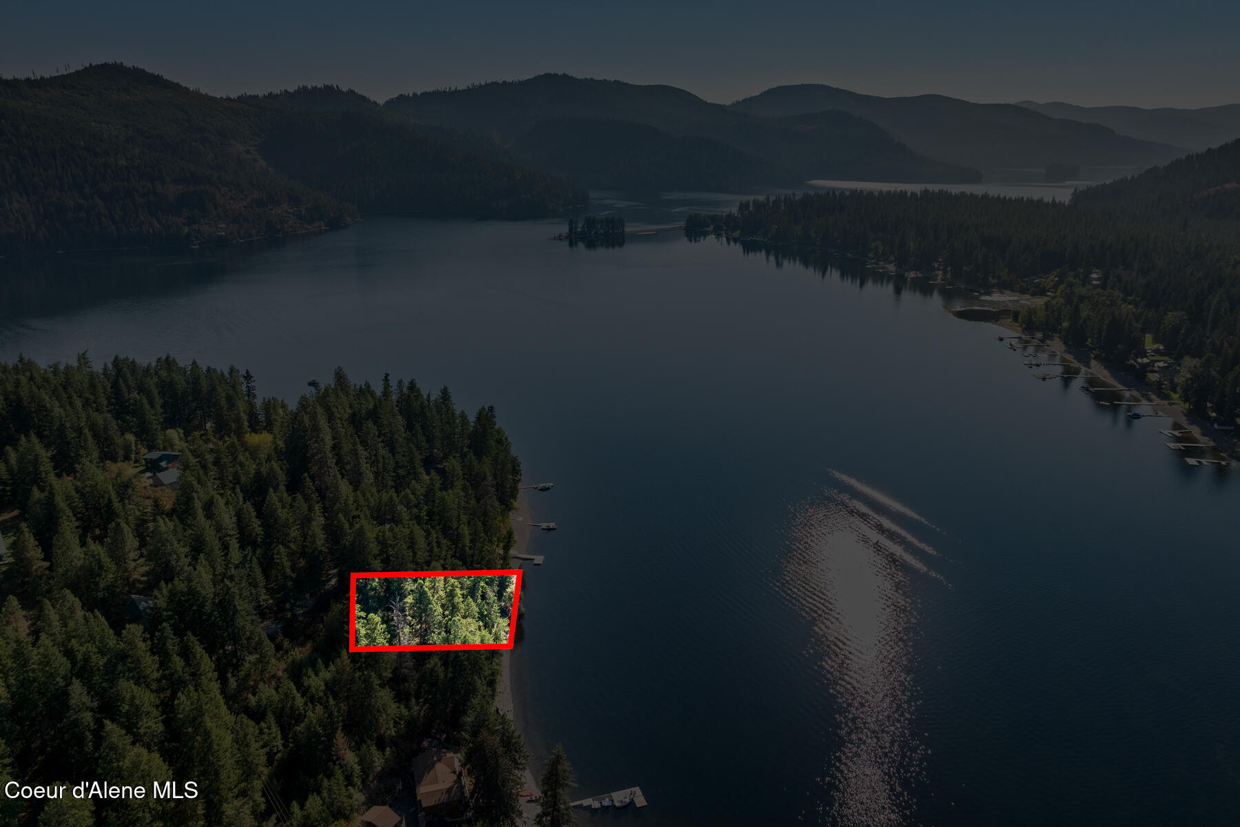 North Osprey Road Spirit Lake, ID 83869 - Photo 10 of 16 Aerial_30737NOspreyRd-8_Outlined