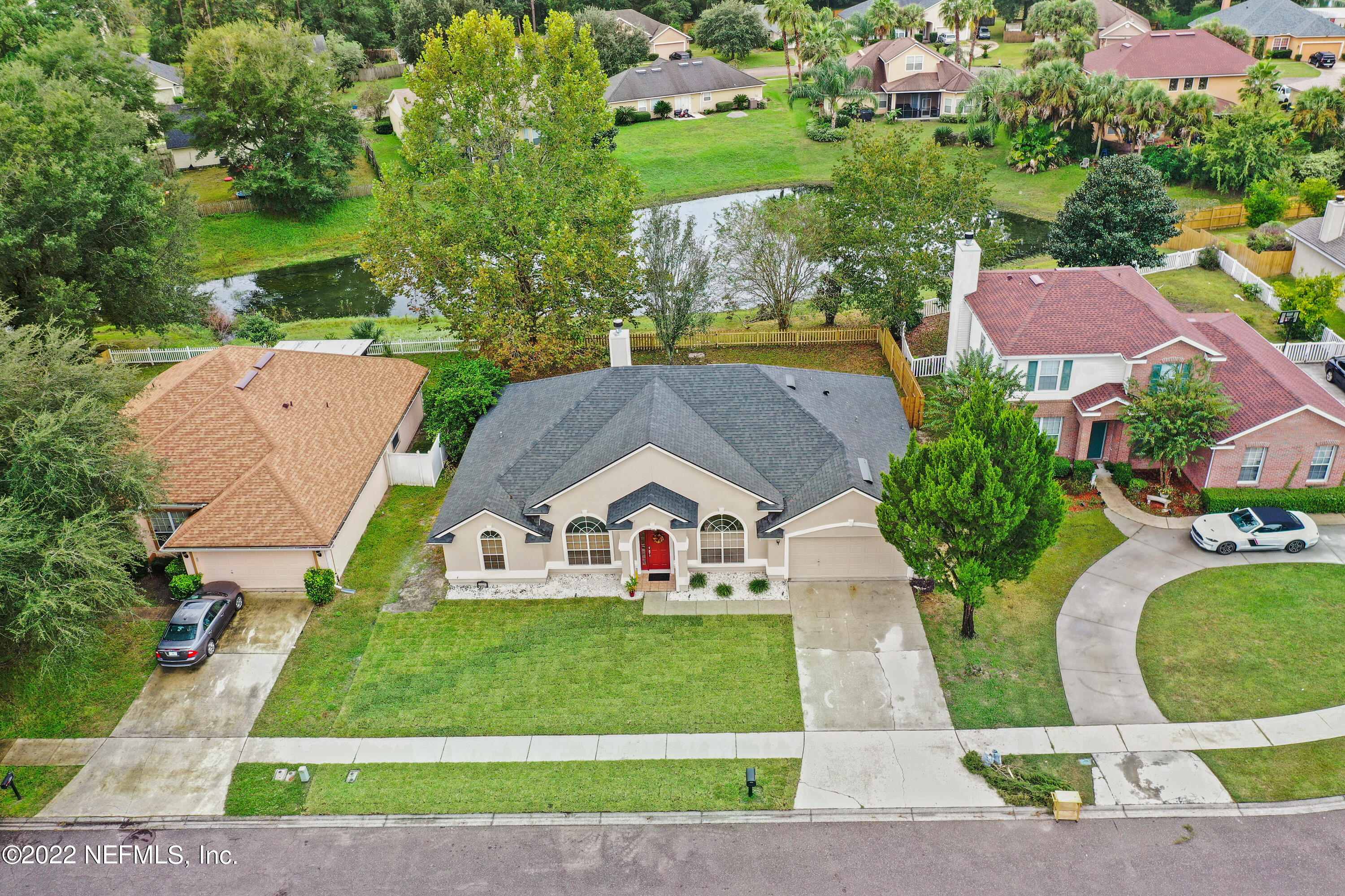834 Pine Moss Road Jacksonville, FL 32218 - Photo 1 of 25 01-Aerial Front