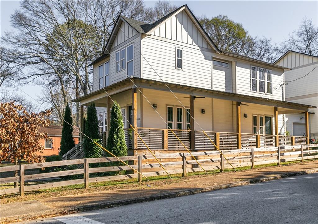 1085 Hardee Street Northeast, Unit A Atlanta, GA 30307 - Photo 5 of 32 a view of house with street