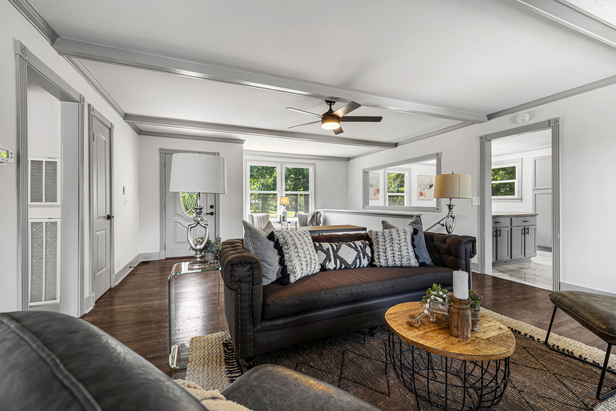1177 Hamilton Chambers Road Lebanon, TN 37087 - Photo 8 of 42 a living room with furniture and a wooden floor