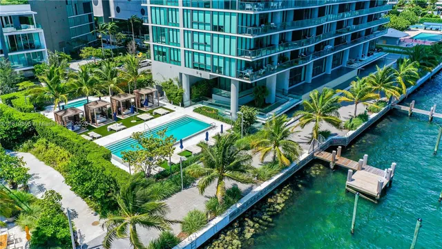 a view of a garage with plants