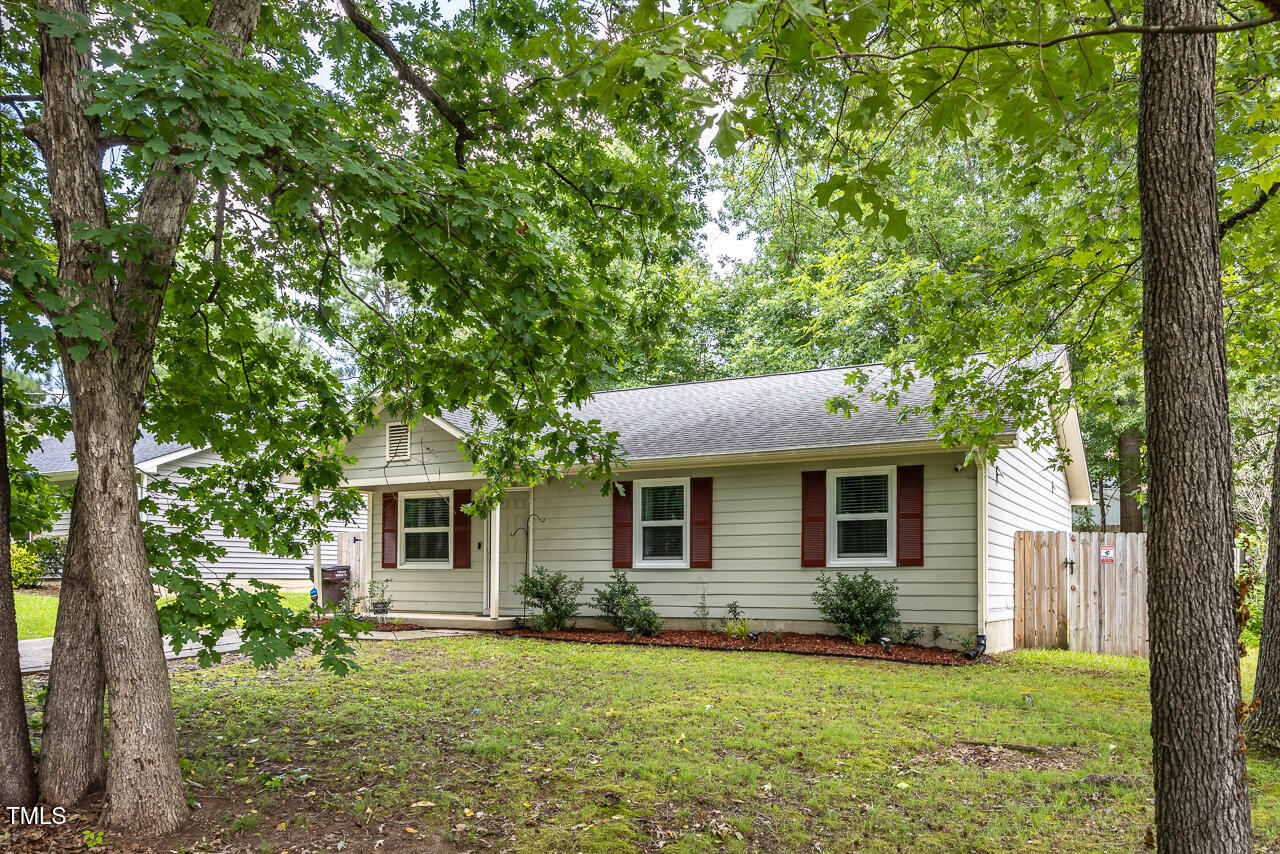 2906 Apollo Street Durham, NC 27704 - Photo 23 of 23 a front view of a house with a garden