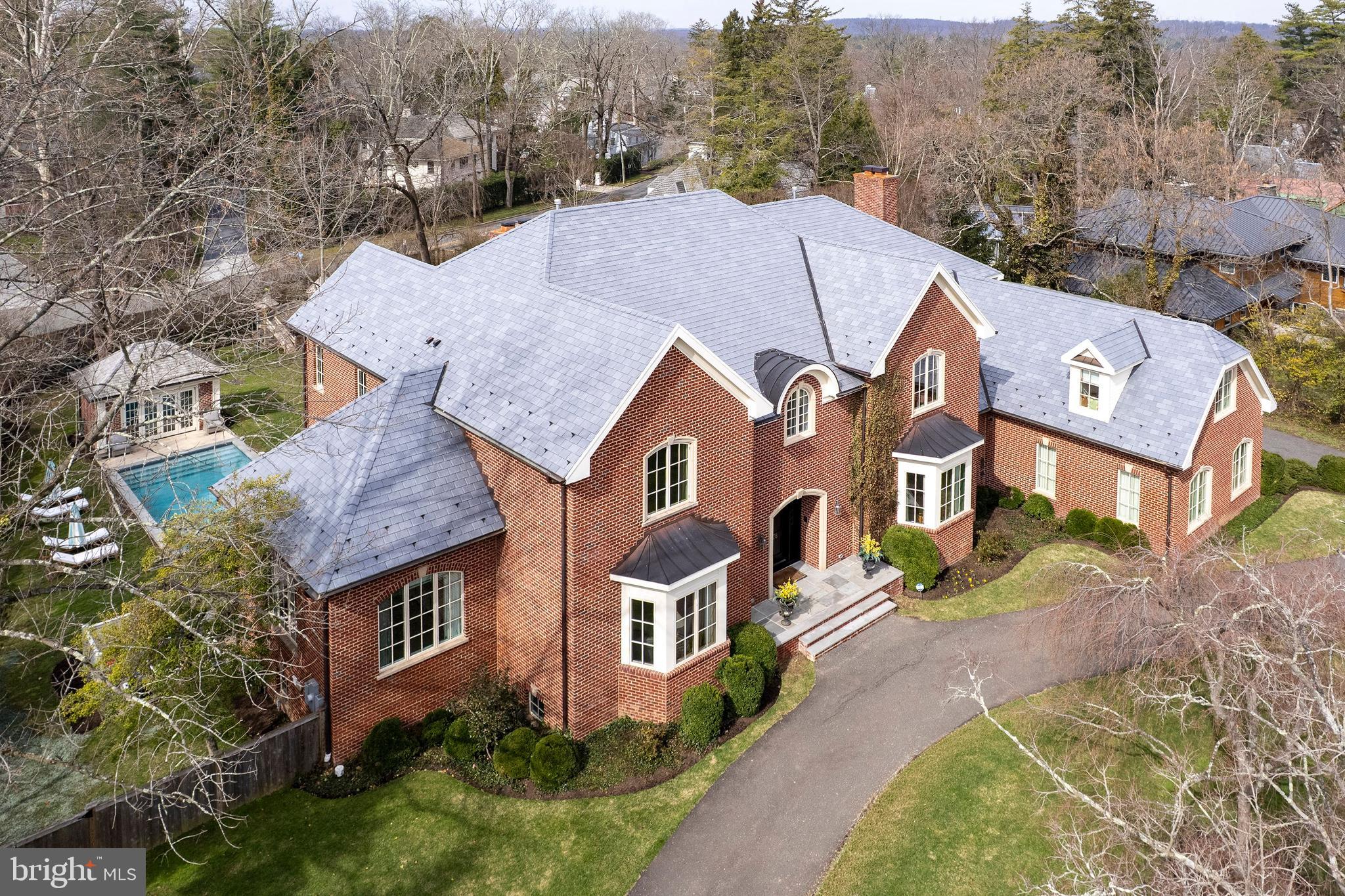 178 Library Place Princeton, NJ 08540 - Photo 1 of 45 an aerial view of a house with a big yard and large tree