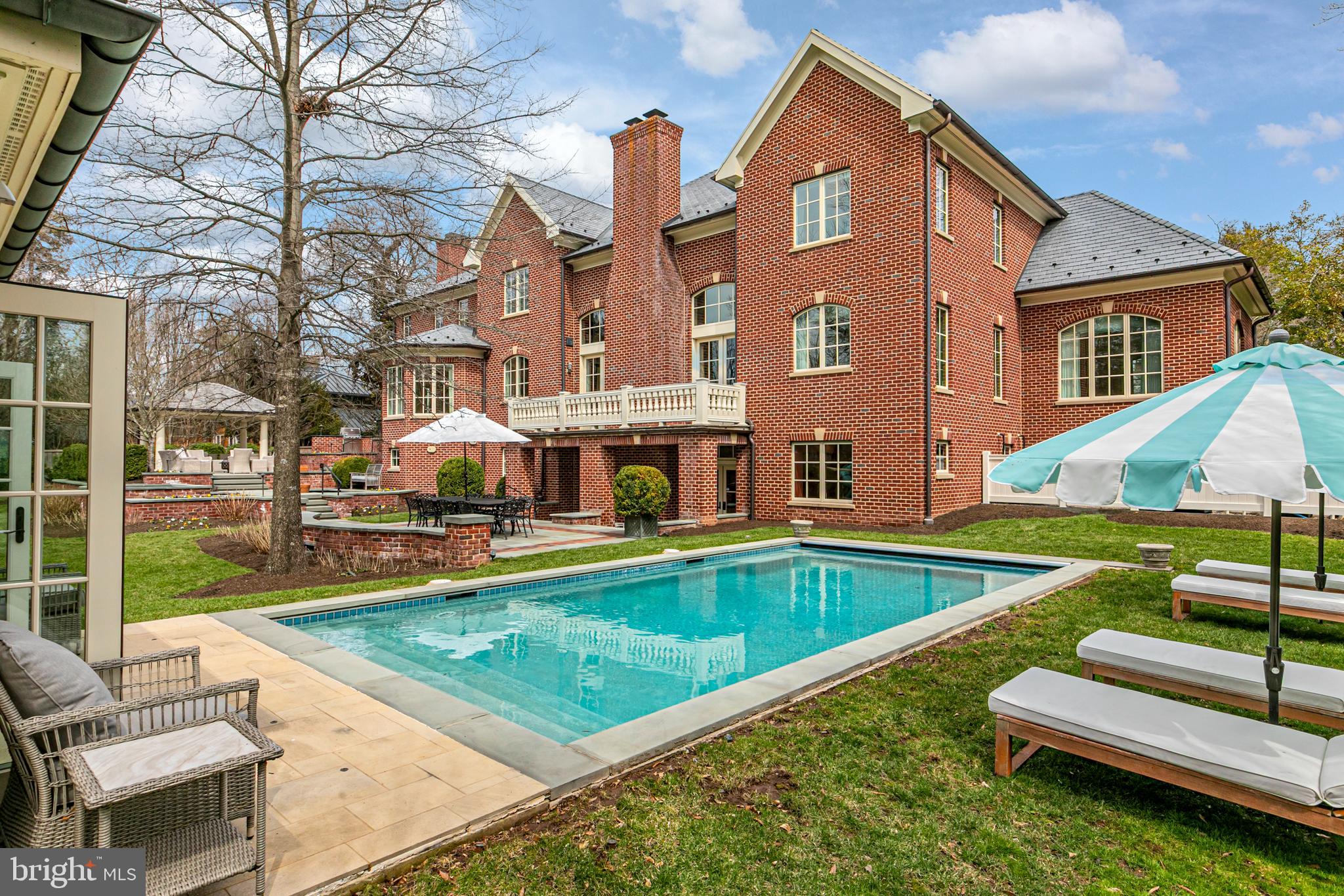 178 Library Place Princeton, NJ 08540 - Photo 3 of 45 a view of an house with swimming pool and chairs