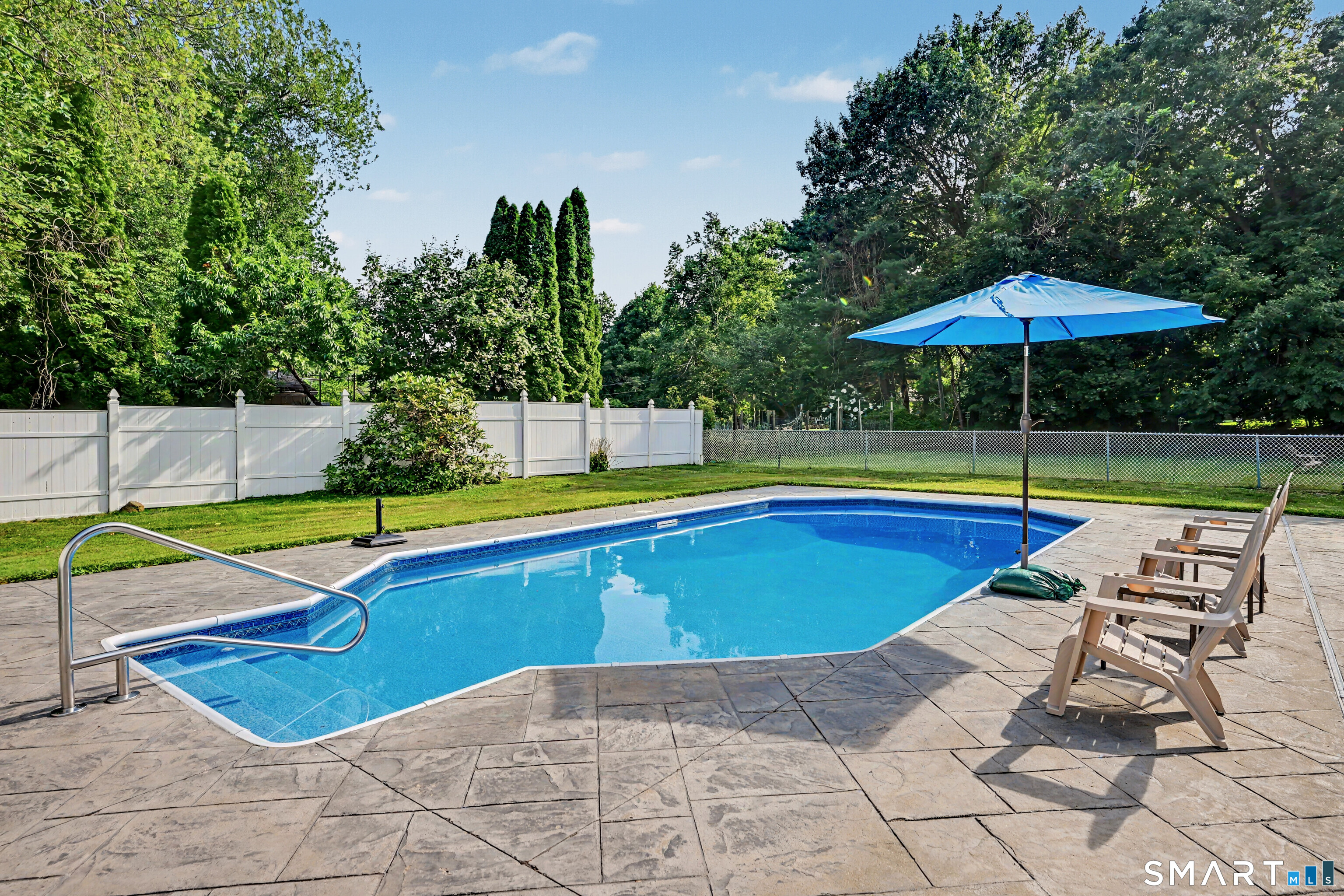 524 Ferry Road Orange, CT 06477 - Photo 36 of 40 a view of outdoor space yard swimming pool and patio