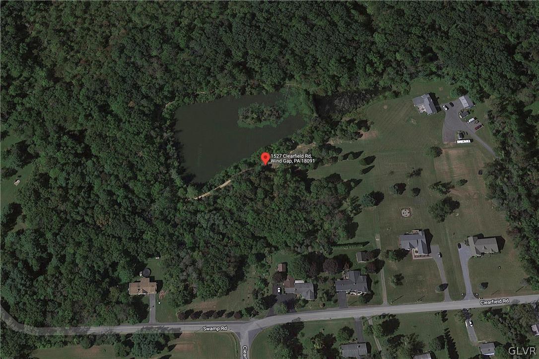 1527 Clearfield Road Wind Gap, PA 18091 - Photo 4 of 17 an aerial view of residential house with outdoor space