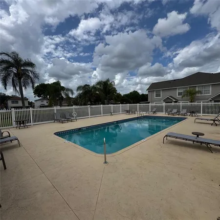 a view of a backyard with a garden