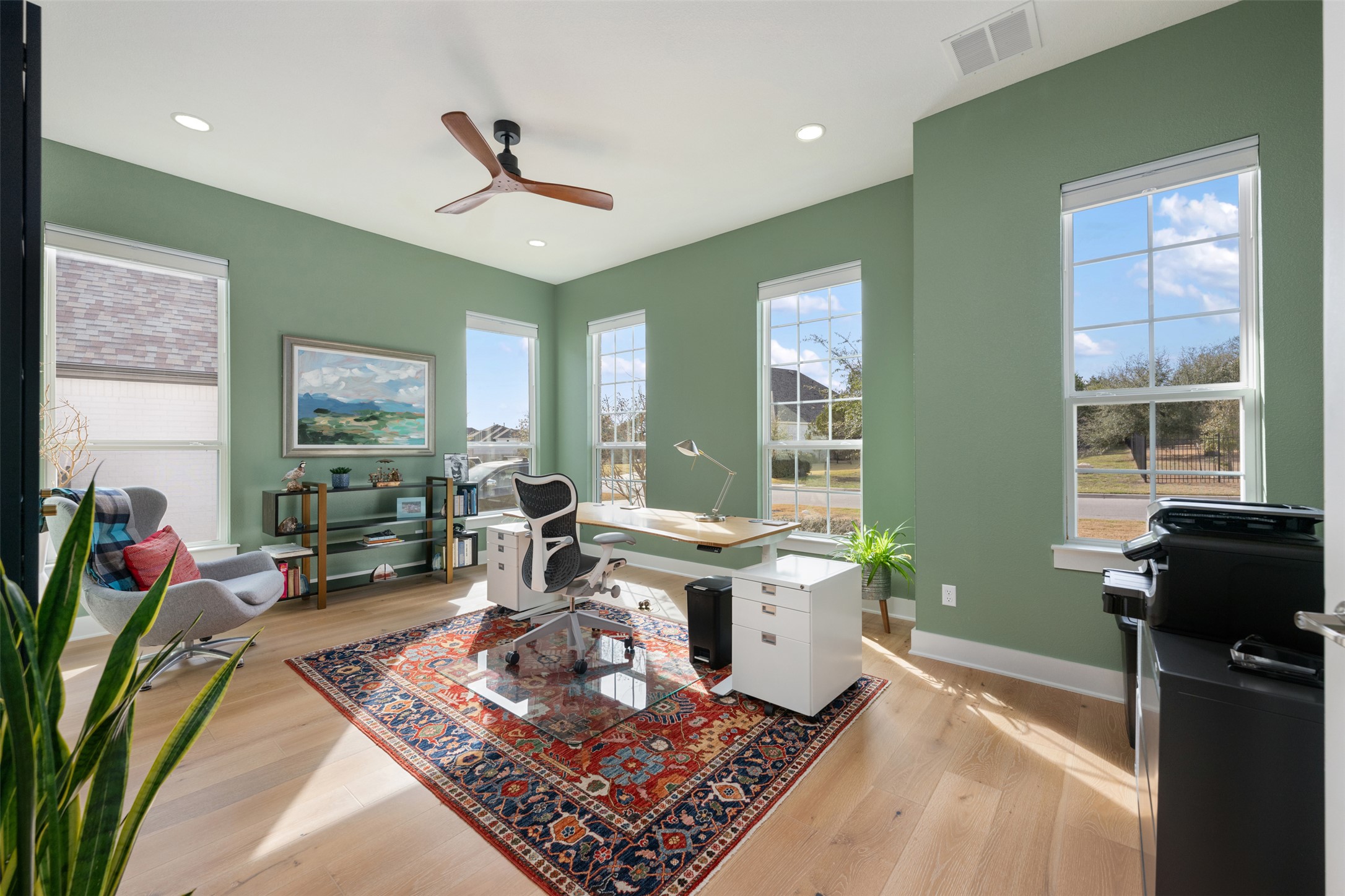 438 Pear Tree Lane Austin, TX 78737 - Photo 6 of 40 a living room with furniture a window and a table