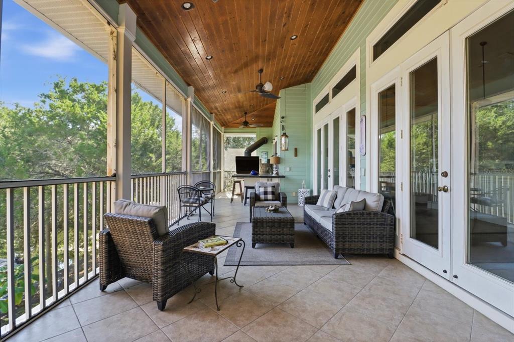 5 Palm Drive Yankeetown, FL 34498 - Photo 29 of 53 a outdoor space with patio couch and glass door