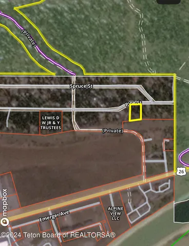 $380,000 | Lot 4 Pine Street, Alpine, WY 83128