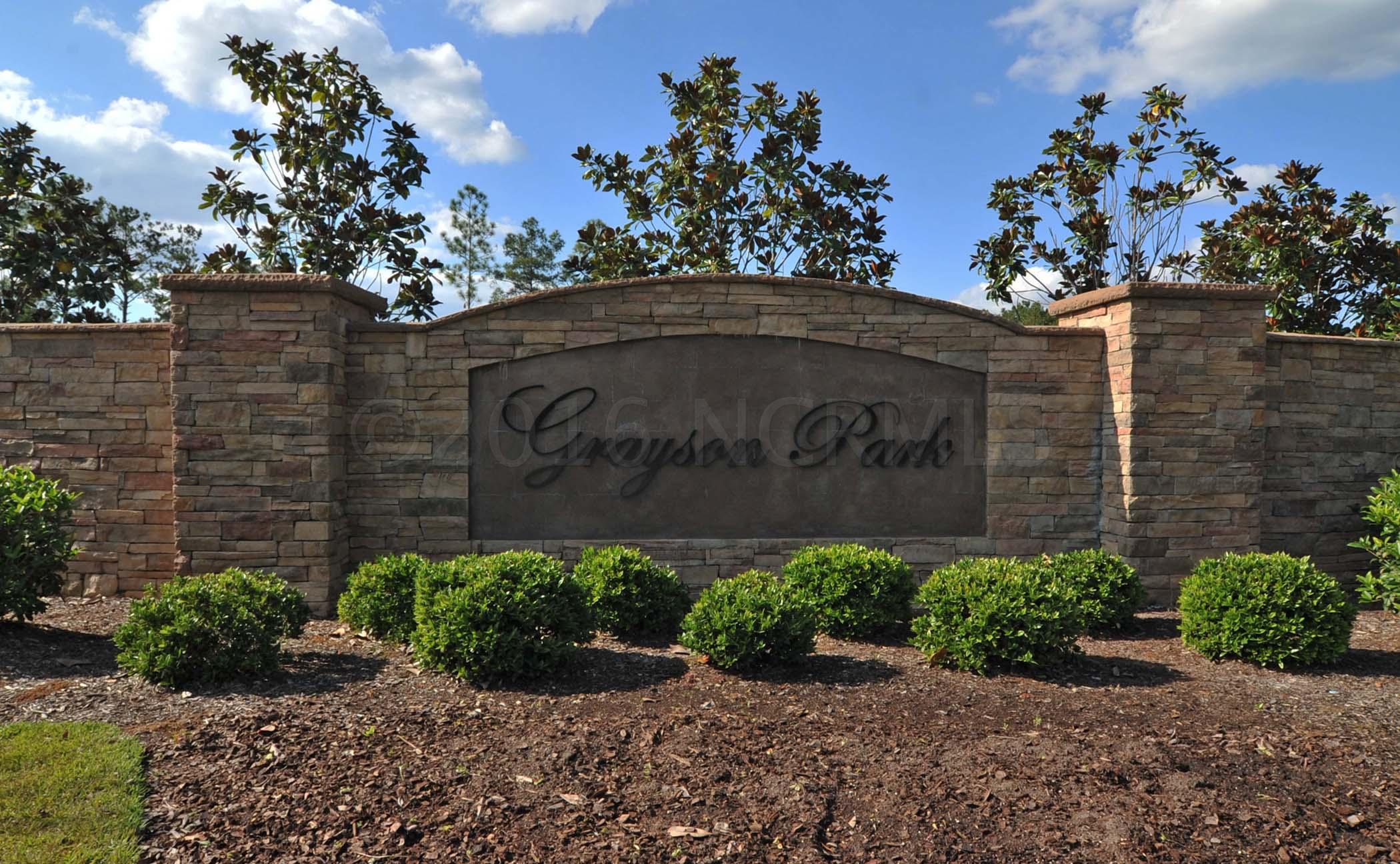 9032 Gardens Grove Road Leland, NC 28451 - Photo 3 of 5 Entrance Sign