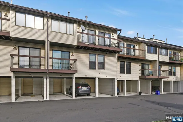 a front view of a building