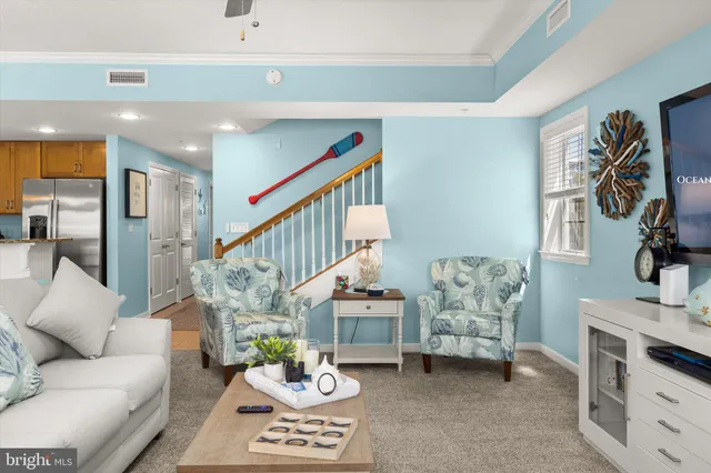 a view of a balcony with chairs