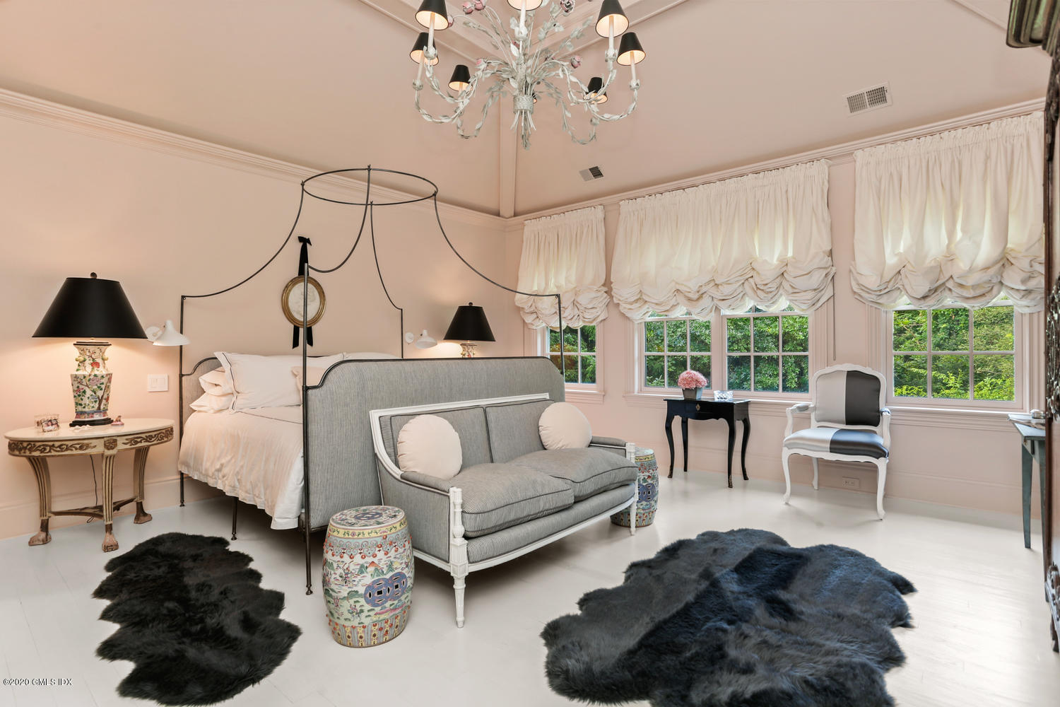 18 Chieftans Road Greenwich, CT 06831 - Photo 15 of 30 a living room with furniture and a large window
