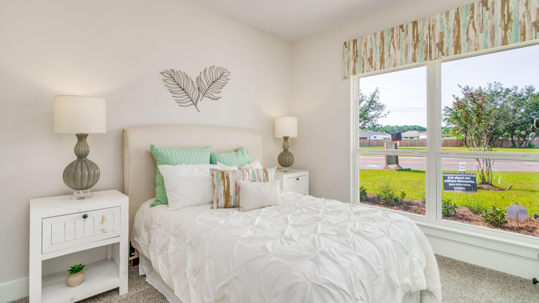 5841 Dove Nest Road Gulf Breeze, FL 32563 - Photo 26 of 30 a bedroom with a bed and window