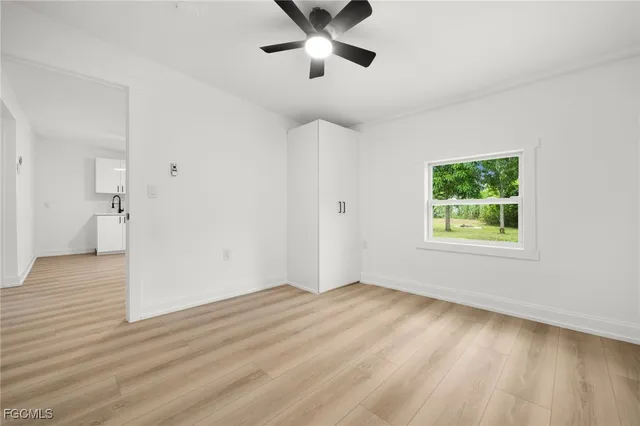wooden floor in an empty room