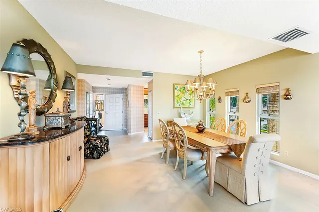 a outdoor space with furniture