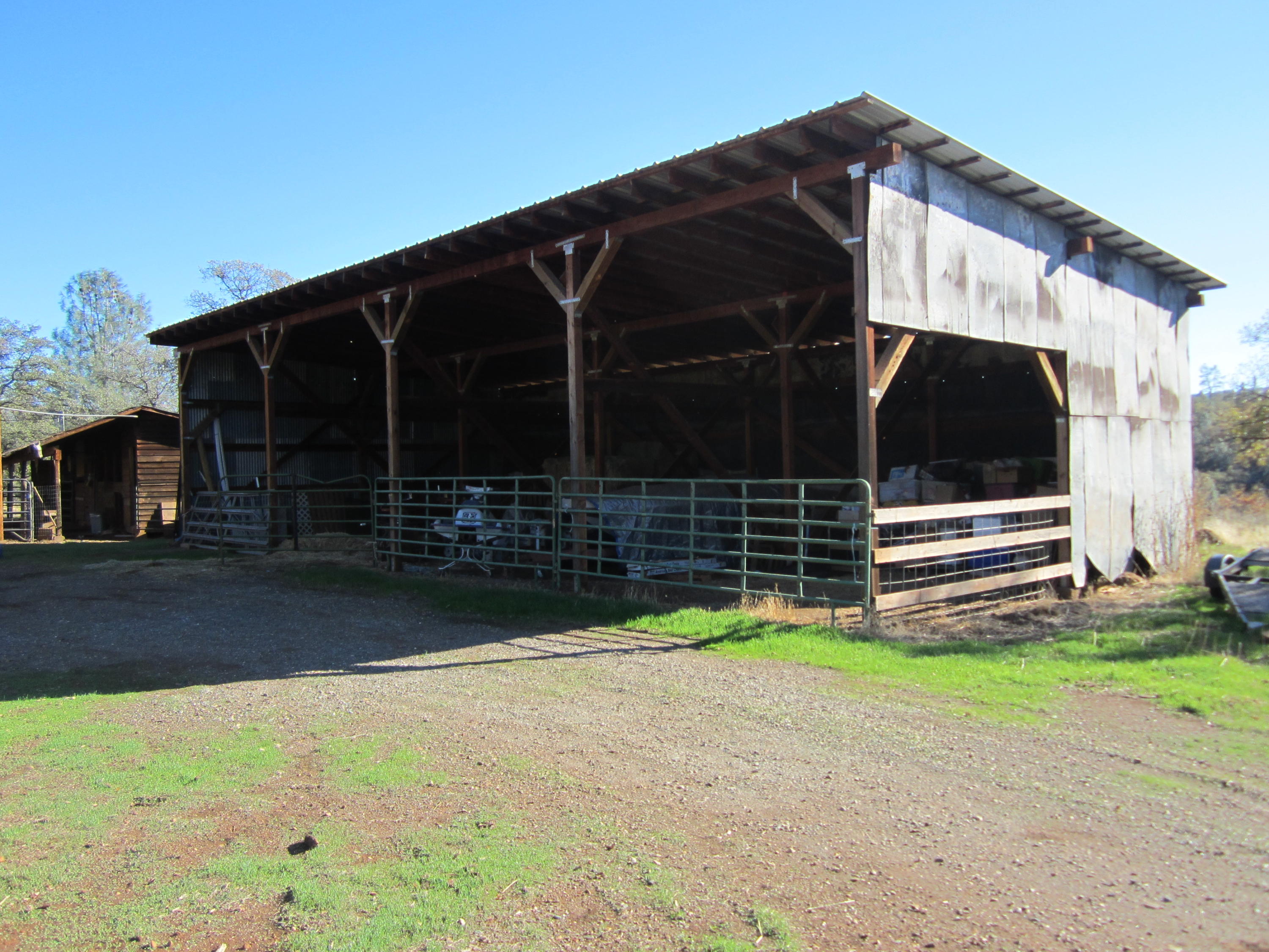 20995 Deer Springs Road Manton, CA 96059 - Photo 20 of 24 Hay Barn