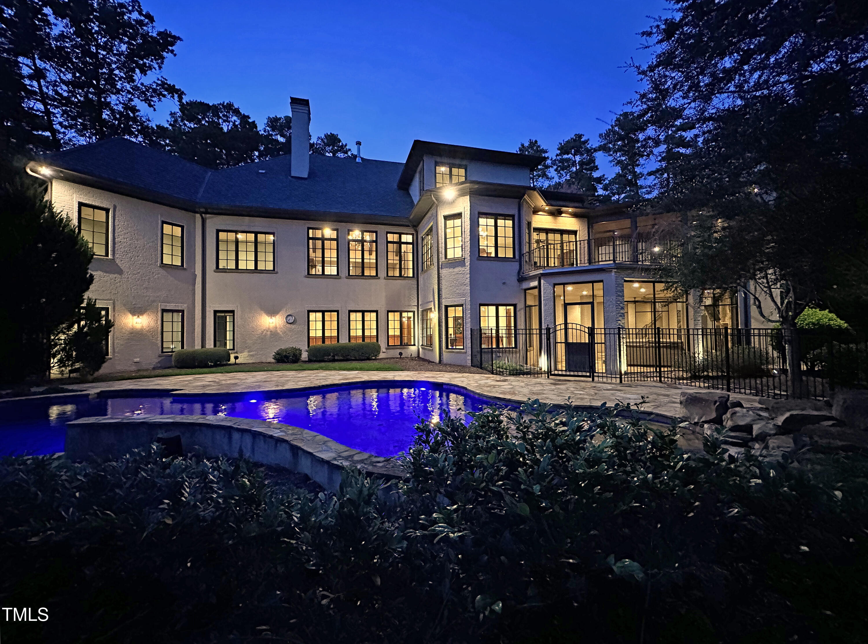 1628 Morning Mountain Road Raleigh, NC 27614 - Photo 70 of 70 Night Photo