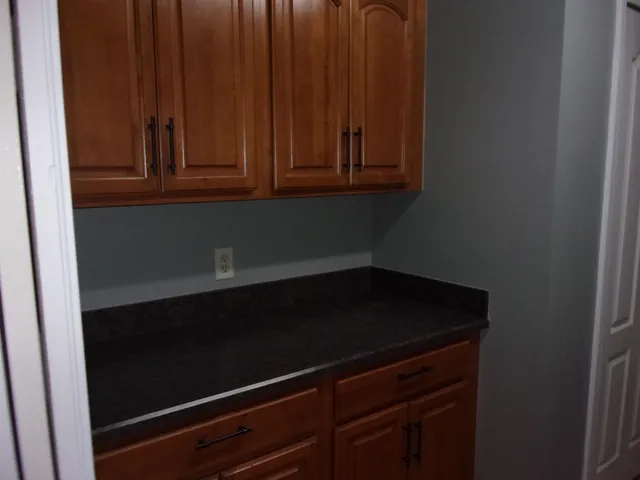 a view of cabinets