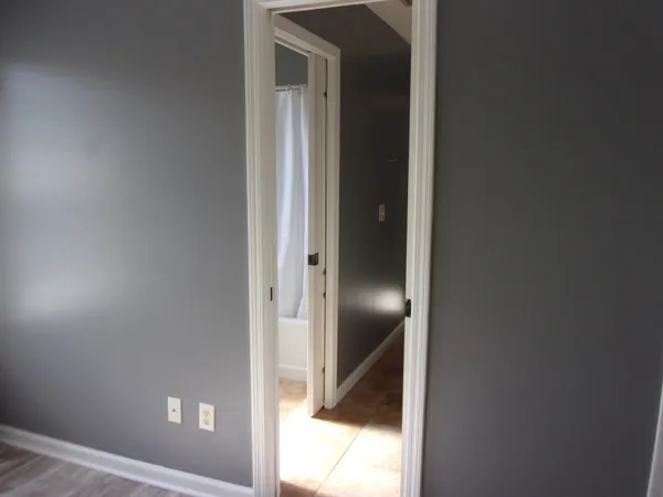 a close view of closet