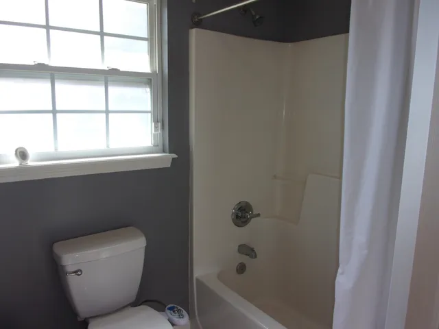 a close view of water heater