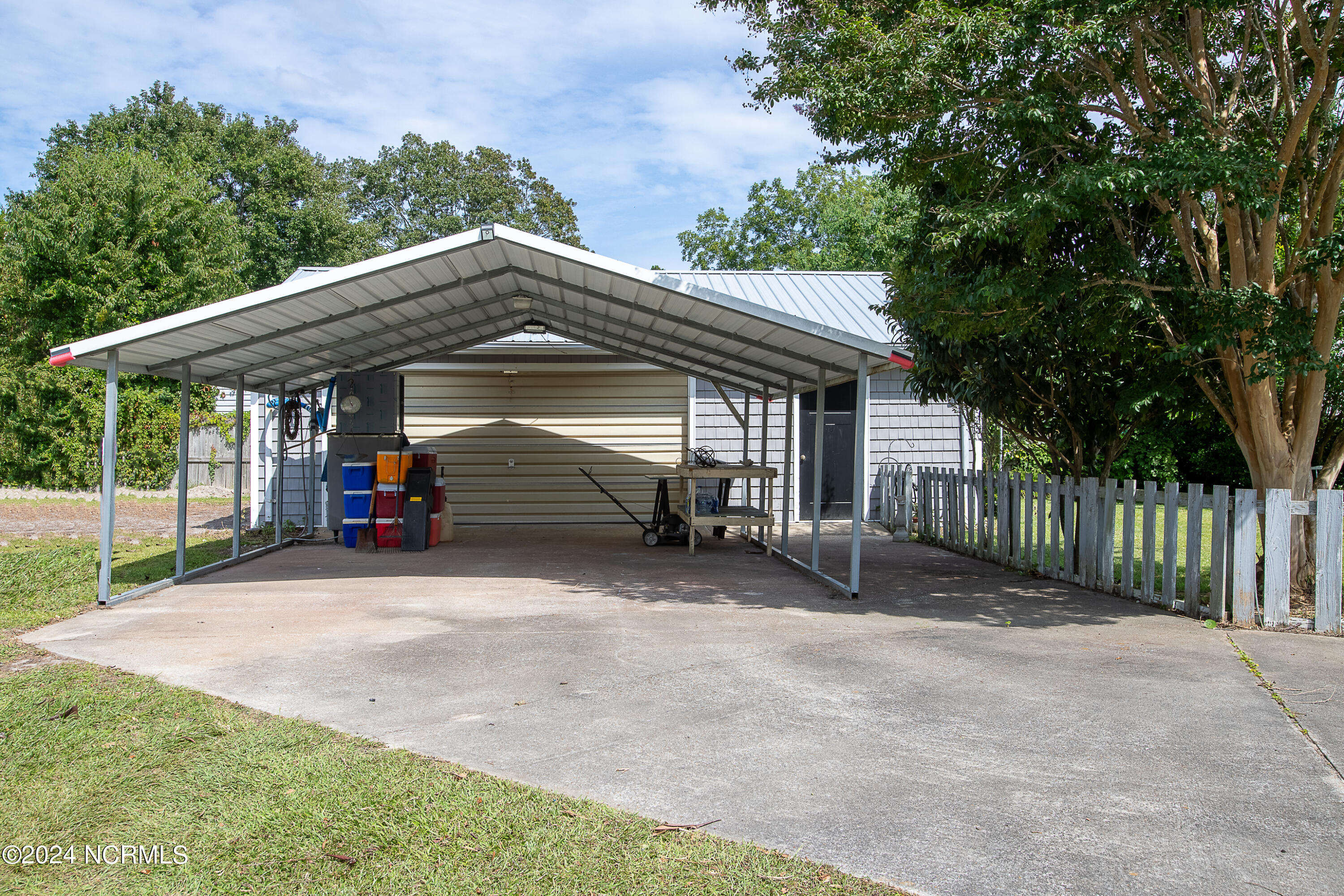 104 Sherrill Loop Road Sneads Ferry, NC 28460 - Photo 29 of 40 Carport/Garage