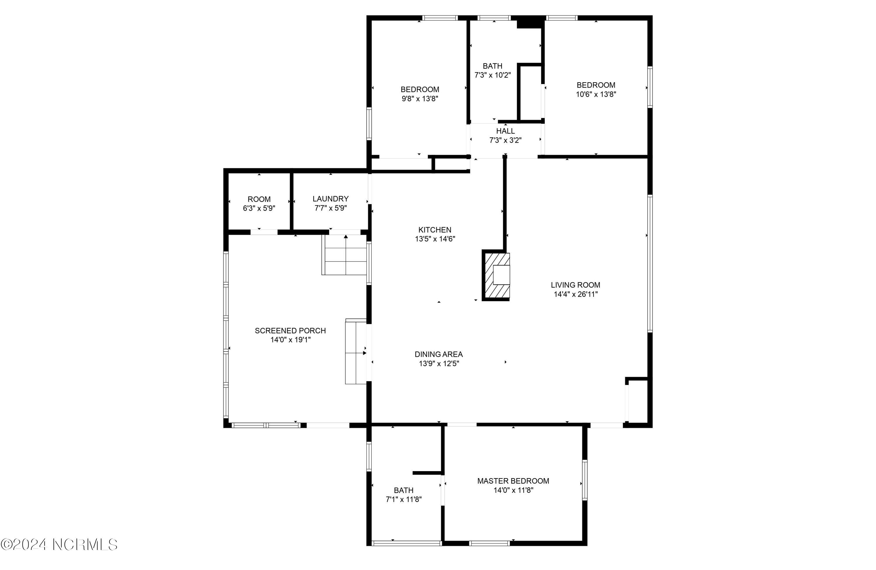 104 Sherrill Loop Road Sneads Ferry, NC 28460 - Photo 39 of 40 Floorplan