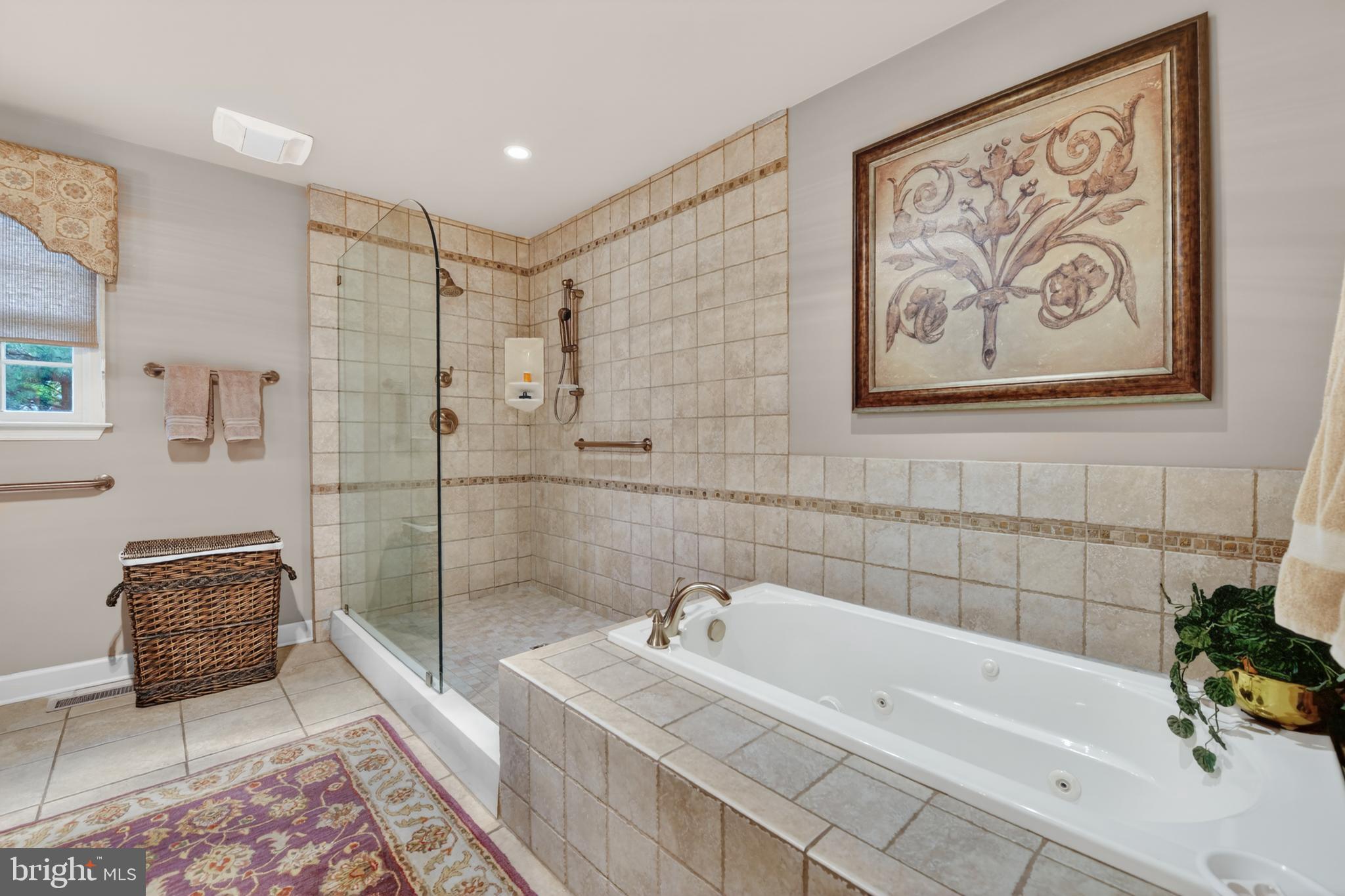100 Deborah Drive Reading, PA 19610 - Photo 24 of 50 a bathroom with a bathtub and a shower