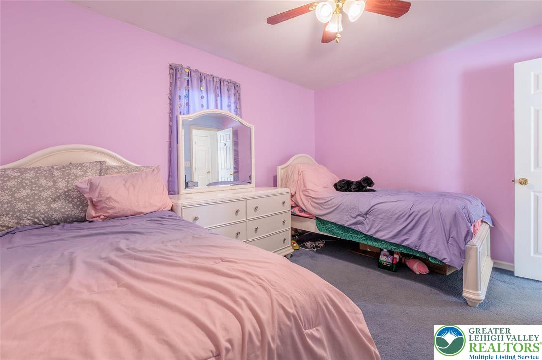 2170 Clearview Road Coplay, PA 18037 - Photo 43 of 75 This spacious bedroom features ample natural light and plush carpeting, ideal for serene repose.